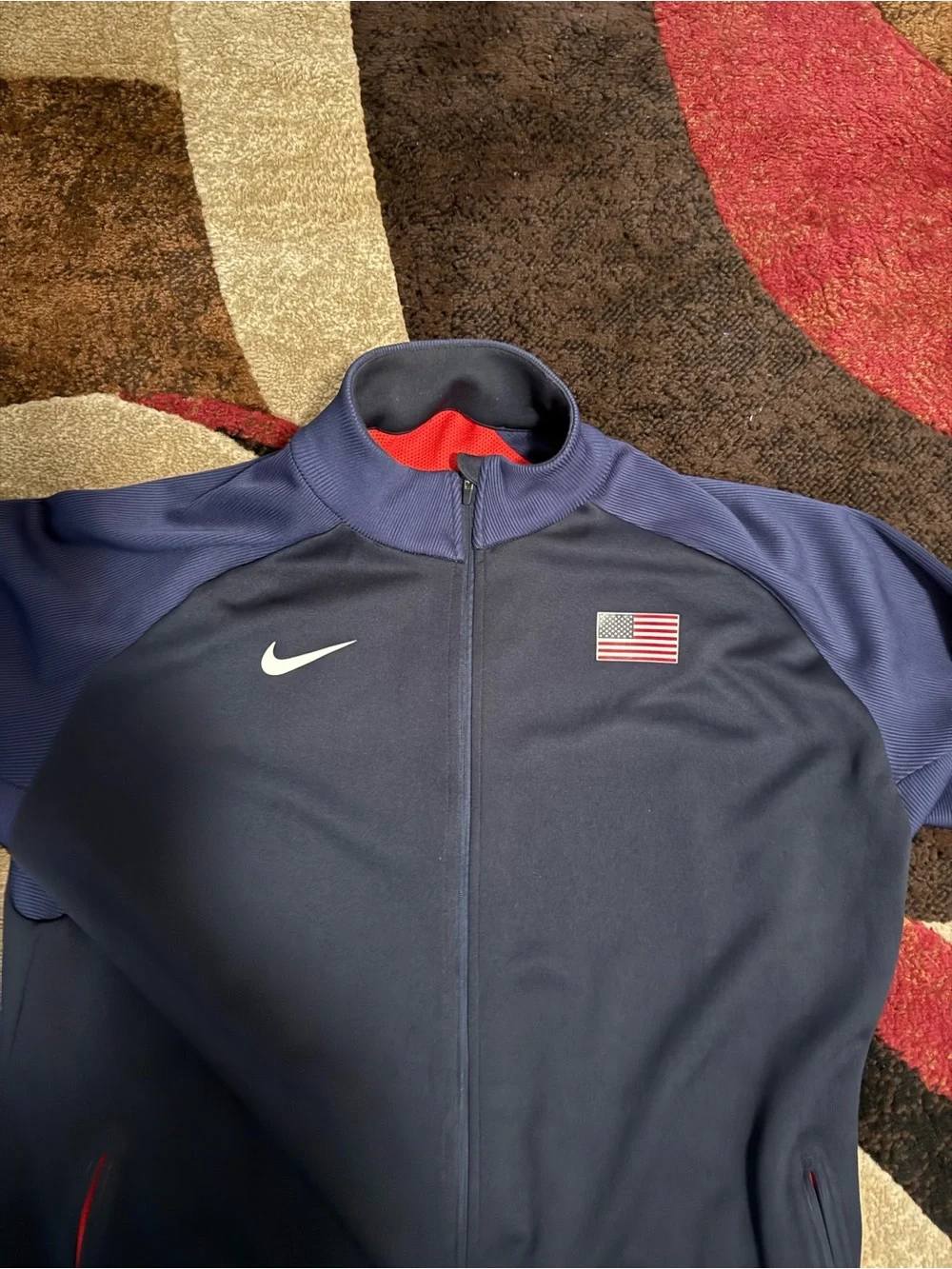 USA Olympic basketball team warm-up jacket size XXL